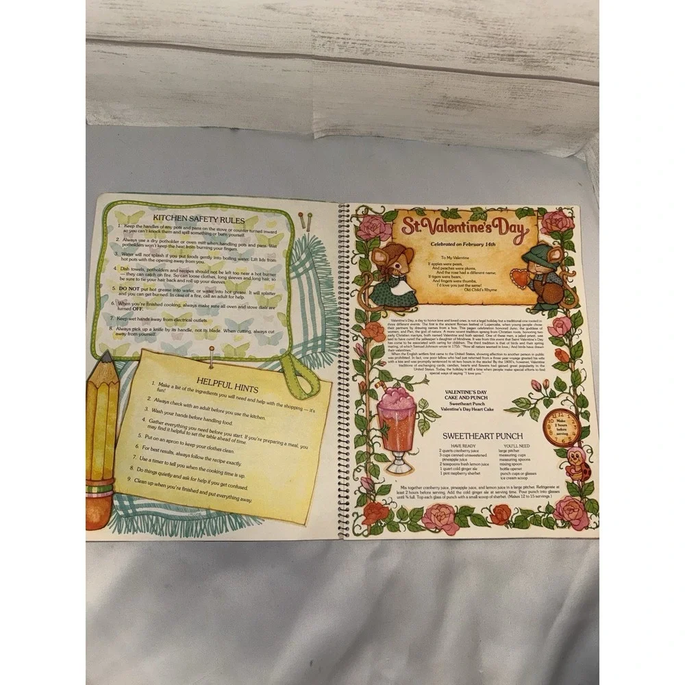 Special Dishes for‎ Special Days children cookbook vintage 1980 24 pages variety